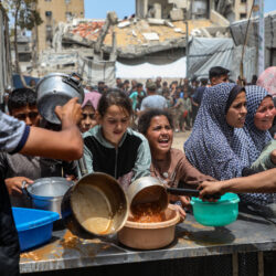 MIDEAST-GAZA CITY-FREE FOOD