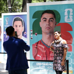 MEXICO-CIUDAD DE MEXICO-COPA MUNDIAL DE LA FIFA 2026-ESTAMPAS MONUMENTALES