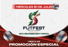 FUTFEST Saltillo 2026 invita a disfrutar este miércoles fútbol internacional y promoción 2×1 en juegos mecánicos