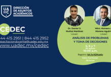 Invita UA de C a docentes al curso “Análisis de Problemas y Toma de Decisiones”