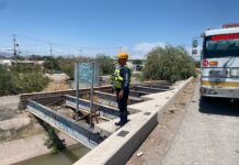 Protección Civil de Torreón mantiene supervisión de canales de riego y limpieza de cárcamos ante temporada de lluvias