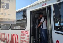 Realizan modificación del recorrido de nueve rutas de transporte por obras en el bulevar Revolución, en Torreón