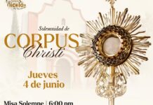 Realizarán misa y procesión por Corpus Christi en Ramos Arizpe