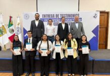 Reconoce UAdeC a egresados de la Unidad Norte que acreditaron con testimonio satisfactorio el EGEL-CENEVAL