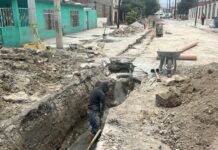 Renueva EMAS drenaje sanitario con más de 50 años de antigüedad en la colonia Jardín