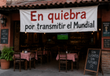 Restaurantero de Saltillo propone cuota accesible para evitar multas millonarias por transmitir el Mundial