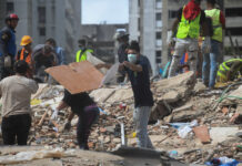 Se eleva a 568 muertos la cifra de víctimas mortales del doble terremoto de Venezuela