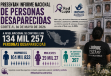 Sigue creciendo el número de personas desaparecidas en México