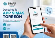 SIMAS Torreón exhorta a utilizar su APP para pagar el recibo de agua de forma rápida, segura y sin filas