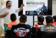 Socializan decálogo del motociclista para promover una conducción segura en Torreón