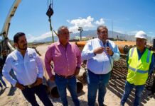 Supervisa Tomás Gutiérrez perforación de nuevo pozo para Ramos Arizpe