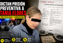 Dictan prisión preventiva a Tania Flores por peculado, corrupción y ejercicio abusivo de funciones