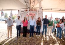 Arranca Javier Díaz obras pluviales por 33.2 MDP