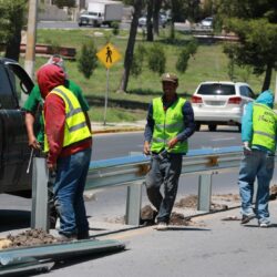 Avanza Saltillo en construcción de puente peatonal en Hacienda Narro4