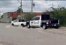 Lluvias provocan cierres de vialidades y rescates de automovilistas en Saltillo