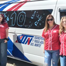 Con bendición de unidades, celebra Transportes y Traslados del Norte su décimo aniversario1