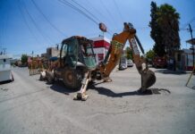 Continúa EMAS atendiendo reportes ciudadanos; trabajan en obras de drenaje sanitario