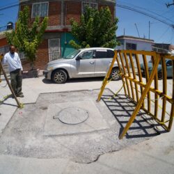 Continúa EMAS atendiendo reportes ciudadanos; trabajan en obras de drenaje sanitario1