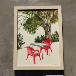 Expone artista coreana su arte inspirada en Saltillo y Arteaga1
