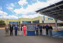 Gobernadora de Guanajuato inaugura nueva instalación de paneles solares en GM Complejo Silao