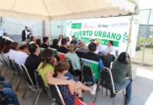 Inaugura Gobierno Municipal Huerto Urbano en el Biblioparque Sur