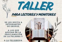Invitan a fortalecer el servicio litúrgico con taller para Lectores y Monitores en San Francisco de Asís