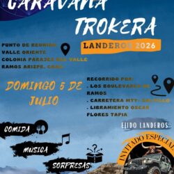 Invitan a participar en la Caravana Trokera rumbo a las fiestas patronales del ejido Landeros