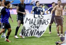 La FIFA no sancionará a la Selección de Argentina por la pancarta de las Malvinas
