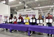 La-Z-Boy se suma a la Red de Puntos Violeta; refuerzan protección para mujeres en Coahuila
