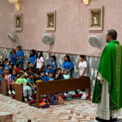 Más de 80 niñas y niños viven una semana de fe y alegría en “Vacaciones con Jesús” en San Nicolás