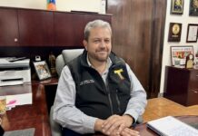 Mejoran la movilidad peatonal con rehabilitación de banquetas en la Zona Centro de Ramos Arizpe