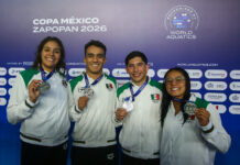 Obtiene México plata en Copa México de Clavados