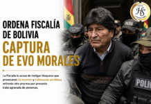 Ordena Fiscalía de Bolivia captura de Evo Morales
