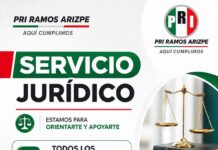 PRI Ramos Arizpe ofrece asesoría jurídica gratuita para la ciudadanía cada viernes