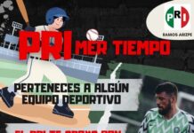 PRI reanuda programa “PRImer Tiempo” para apoyar con hidratación a equipos deportivos en Ramos Arizpe