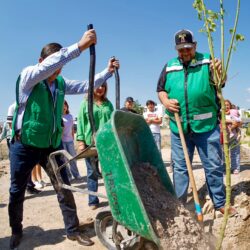 Ramos Arizpe se suma a la Megareforestación Estatal
