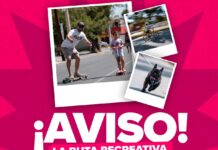 Recuerde: este domingo cambia el horario de la Ruta Recreativa