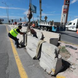 Refuerza Saltillo trabajos de sustitución de muros 1