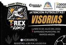 T-Rex de Ramos Arizpe abre visorias para integrar nuevos talentos al club