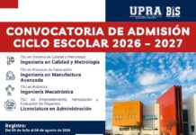 UPRA abre convocatoria de admisión para el ciclo escolar 2026-2027; invitan a jóvenes a asegurar su lugar