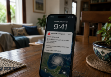 Alistan alerta celular por lluvias intensas y huracanes