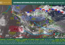 Coahuila mantiene vigilancia por lluvias fuertes a muy fuertes y riesgo de inundaciones repentinas