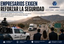 Empresarios de Saltillo, Durango, La Laguna y Zacatecas exigen reforzar la seguridad tras hechos violentos