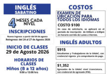 Inscríbete a los cursos sabatinos de inglés del Centro de Idiomas Unidad Laguna de la UA de C