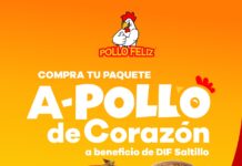 Invita DIF Saltillo a sumarse al paquete A-Pollo de Corazón