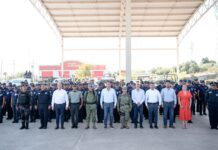 Javier Díaz da bienvenida a cadetes de la cuarta generación de la Academia de la Policía