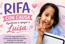 Madre organiza rifa para costear tratamiento auditivo de su hija en Saltillo