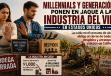 Millennials y generación Z ponen en jaque a la industria del vino en Estados Unidos