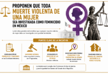 Proponen que toda muerte violenta de una mujer sea investigada como feminicidio en México