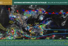 Se mantienen condiciones para lluvias fuertes a muy fuertes en Coahuila